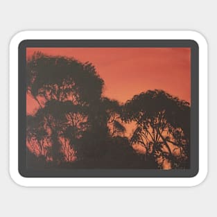 African Gum Trees Sticker